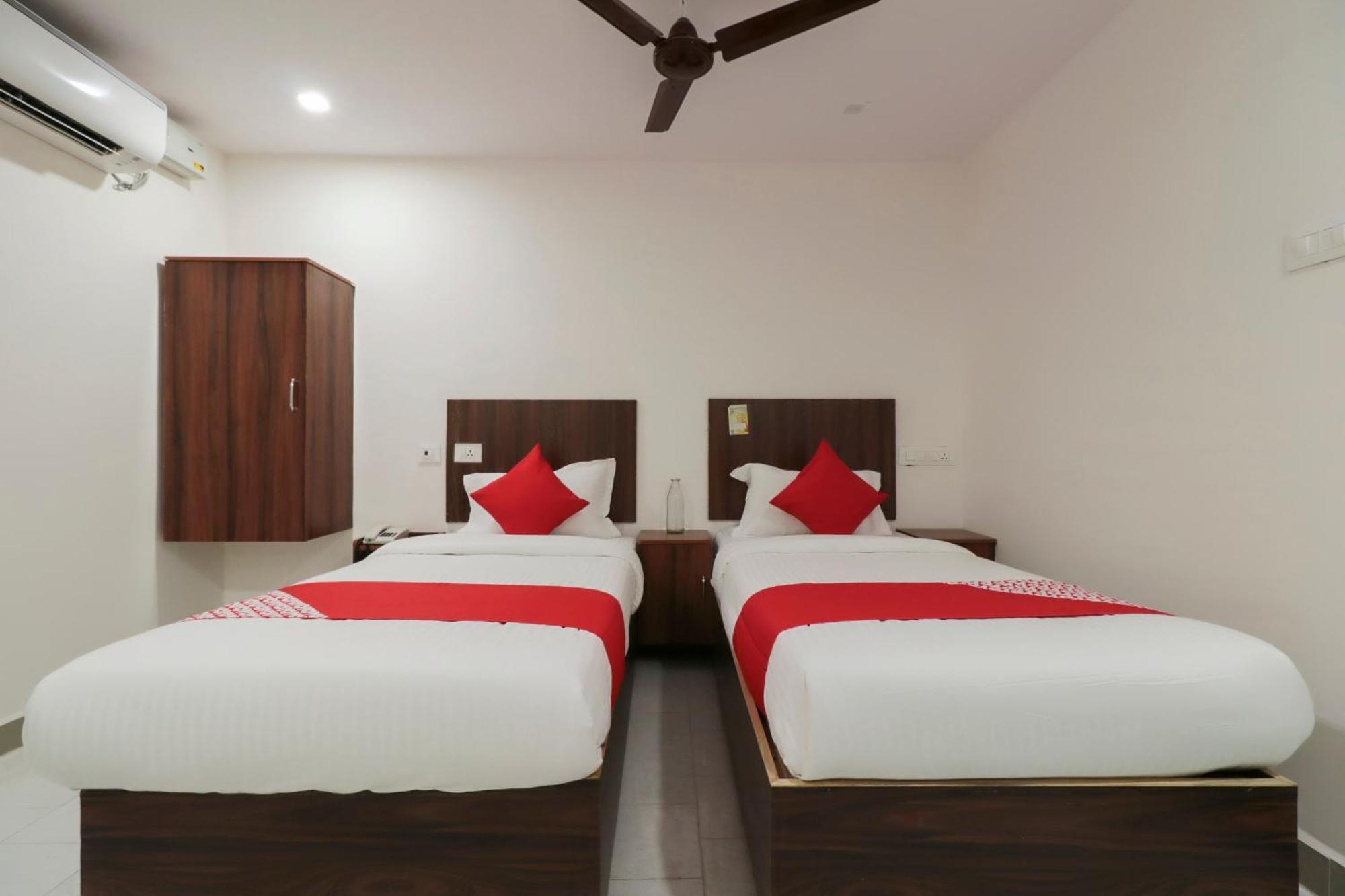 Hotel O Akshaya Elite Vijayawada Bagian luar foto